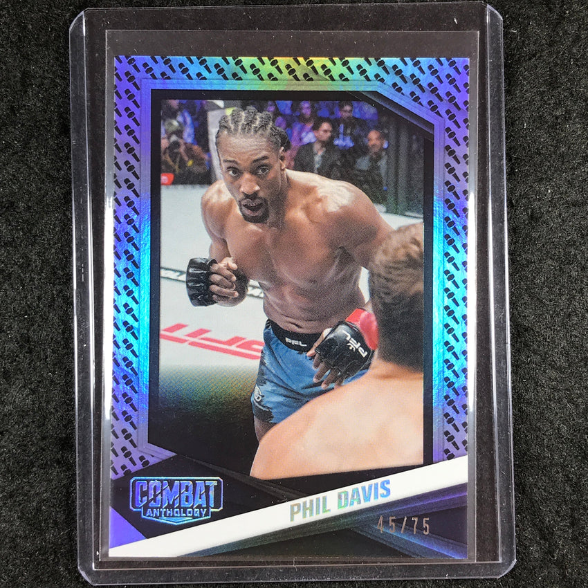2025 PFL Combat Anthology PHIL DAVIS Base Microphone 45/75 #17