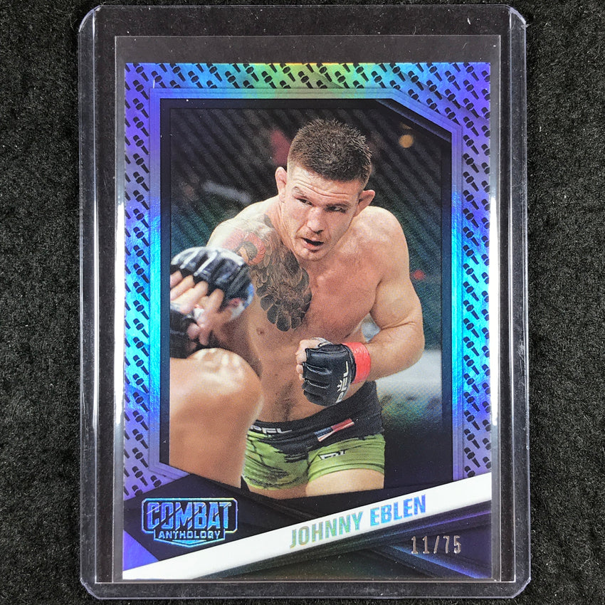 2025 PFL Combat Anthology JOHNNY EBLEN Base Microphone 11/75 #42