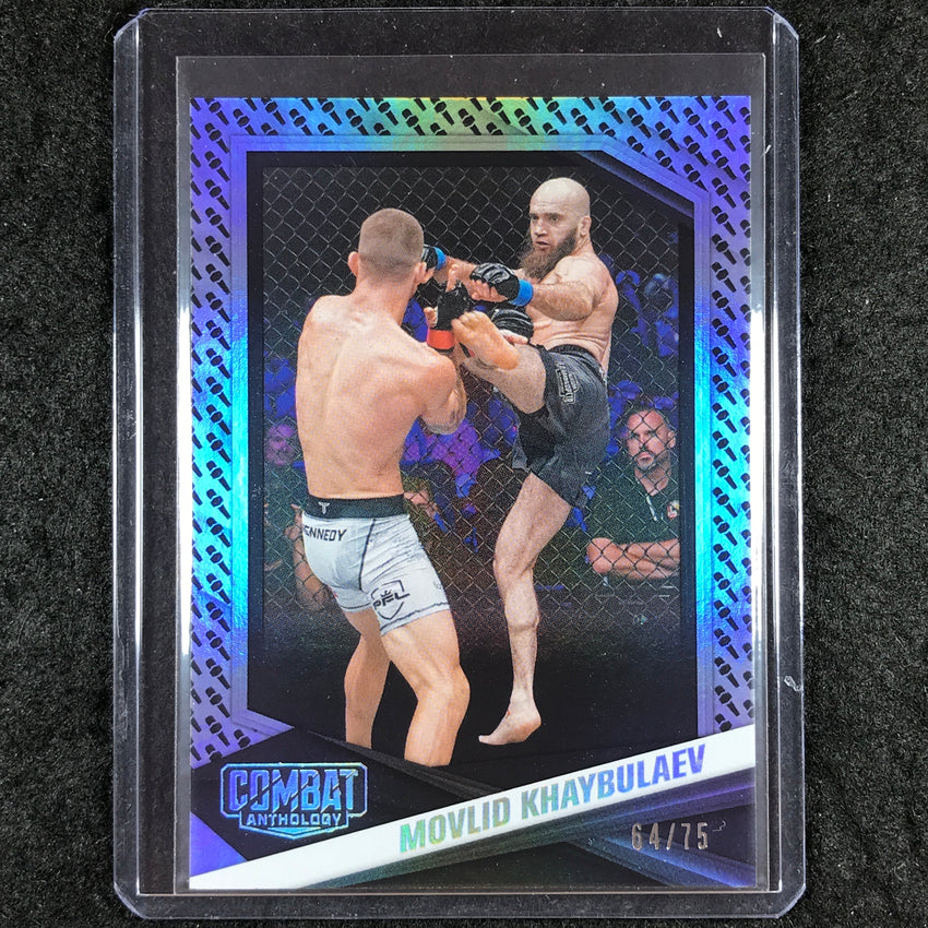 2025 PFL Combat Anthology MOVLID KHAYBULAEV Base Microphone 64/75 #46