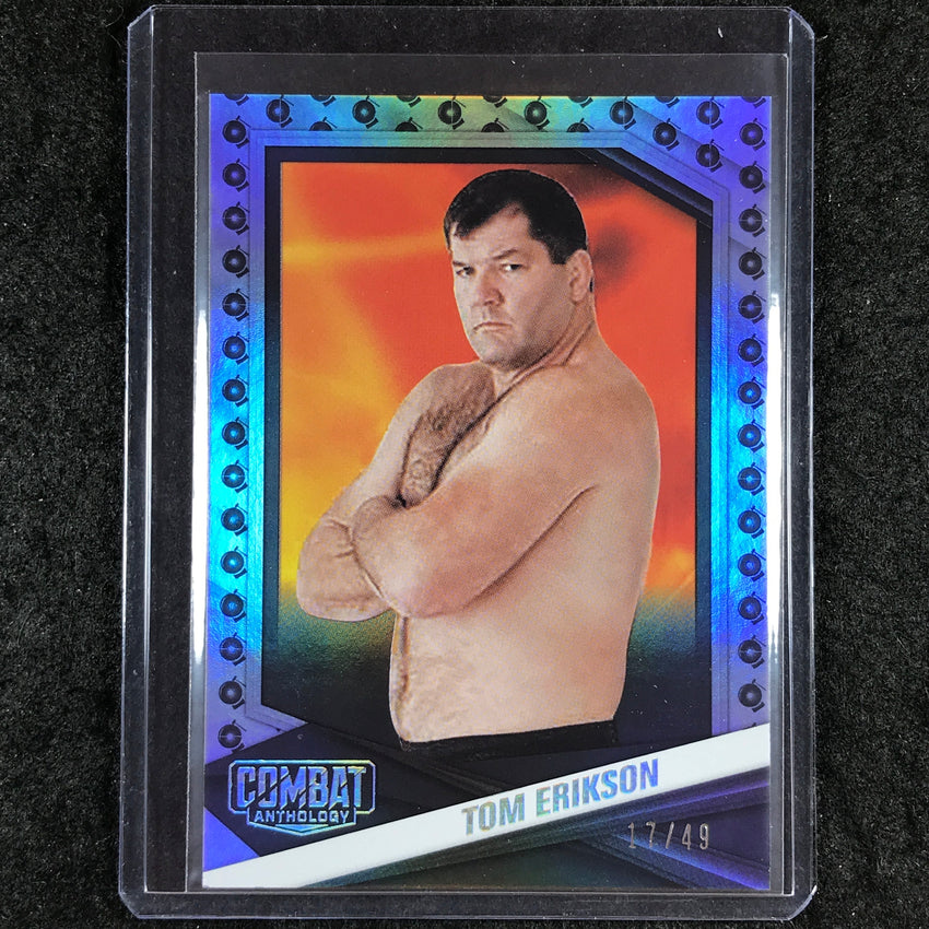 2025 PFL Combat Anthology TOM ERIKSON Base Ring Bell 17/49 #100