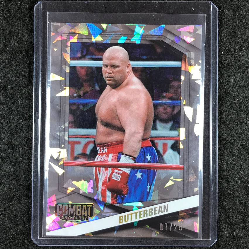 2025 PFL Combat Anthology BUTTERBEAN Base Cracked Ice 7/25 #1