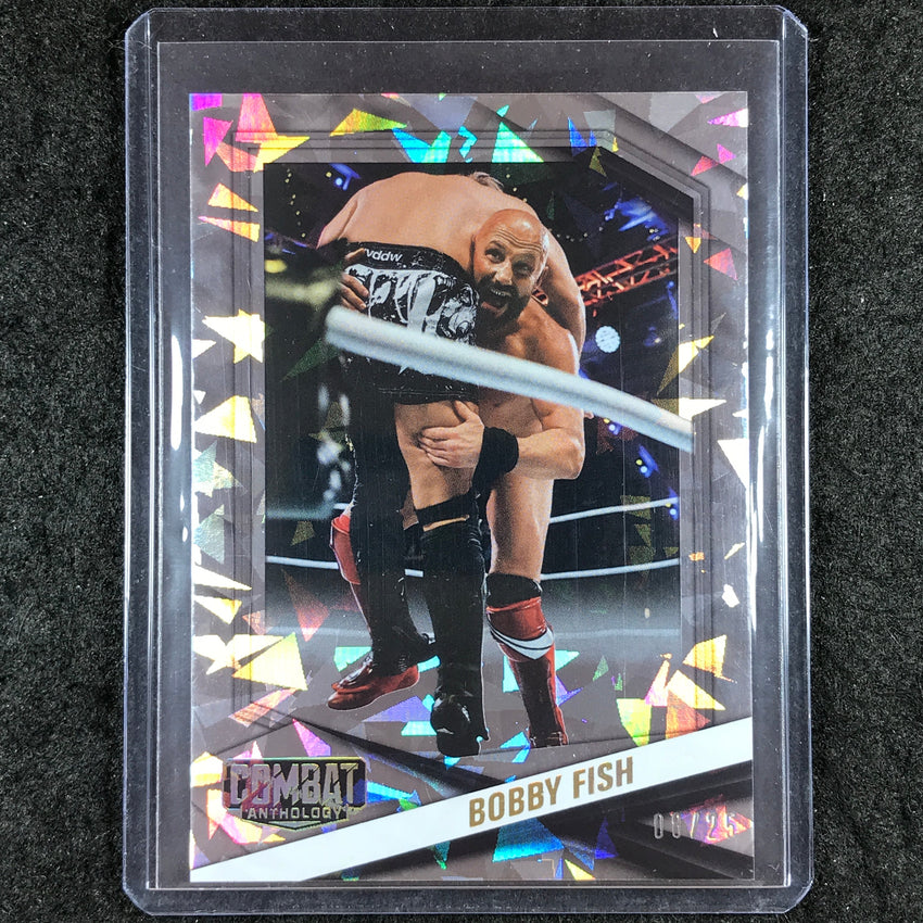 2025 PFL Combat Anthology BOBBY FISH Base Cracked Ice 8/25 #49