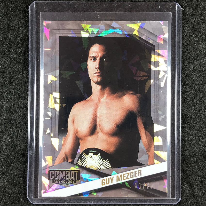 2025 PFL Combat Anthology GUY MEZGER Base Cracked Ice 11/25 #66