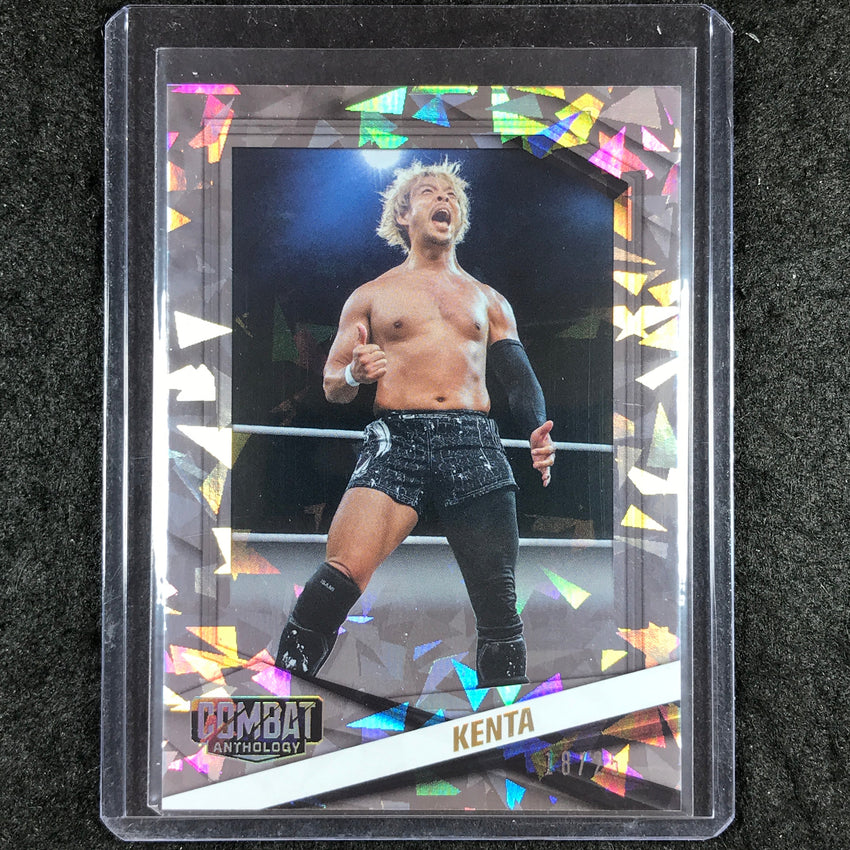 2025 PFL Combat Anthology KENTA Base Cracked Ice 18/25 #78