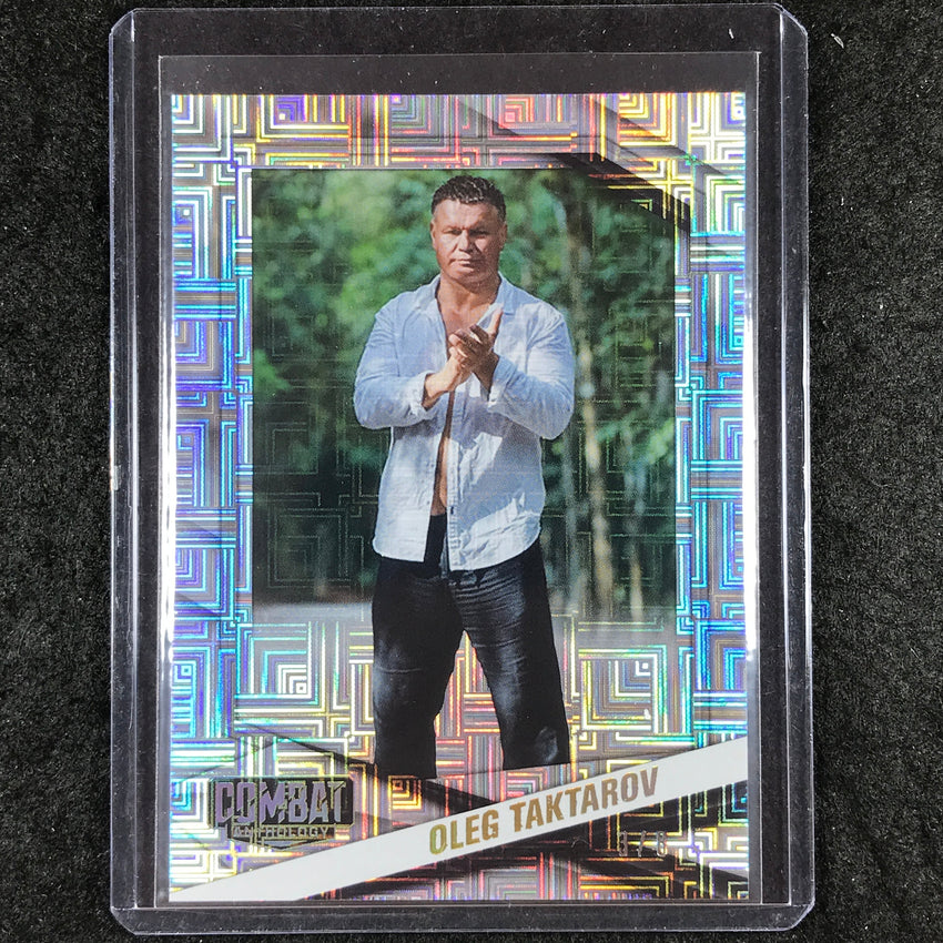 2025 PFL Combat Anthology OLEG TAKTAROV Base Squared Circle 3/8 #3