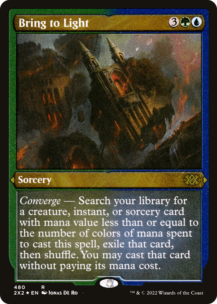 [ EF ] [FOIL] Bring to Light (Foil Etched) #480 - RARE 2X2 - Double Masters 2022