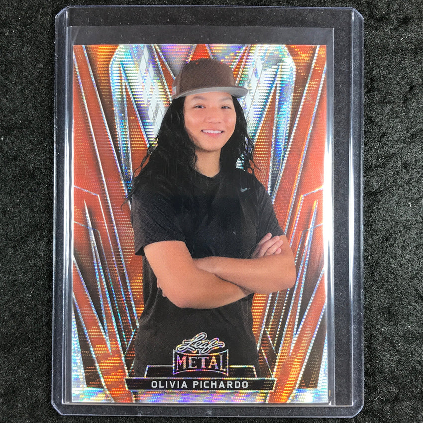 2024 Leaf Metal Women of Sport OLIVIA PICHARDO Base Wave Orange 2/10