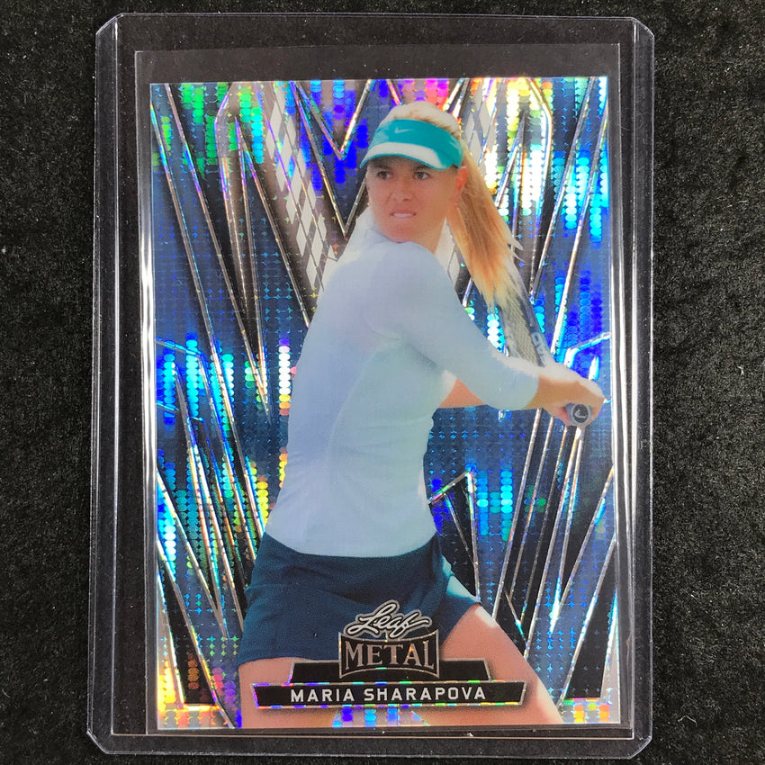 2024 Leaf Metal Women of Sport MARIA SHARAPOVA Base Pulsar Platinum Blue 8/10