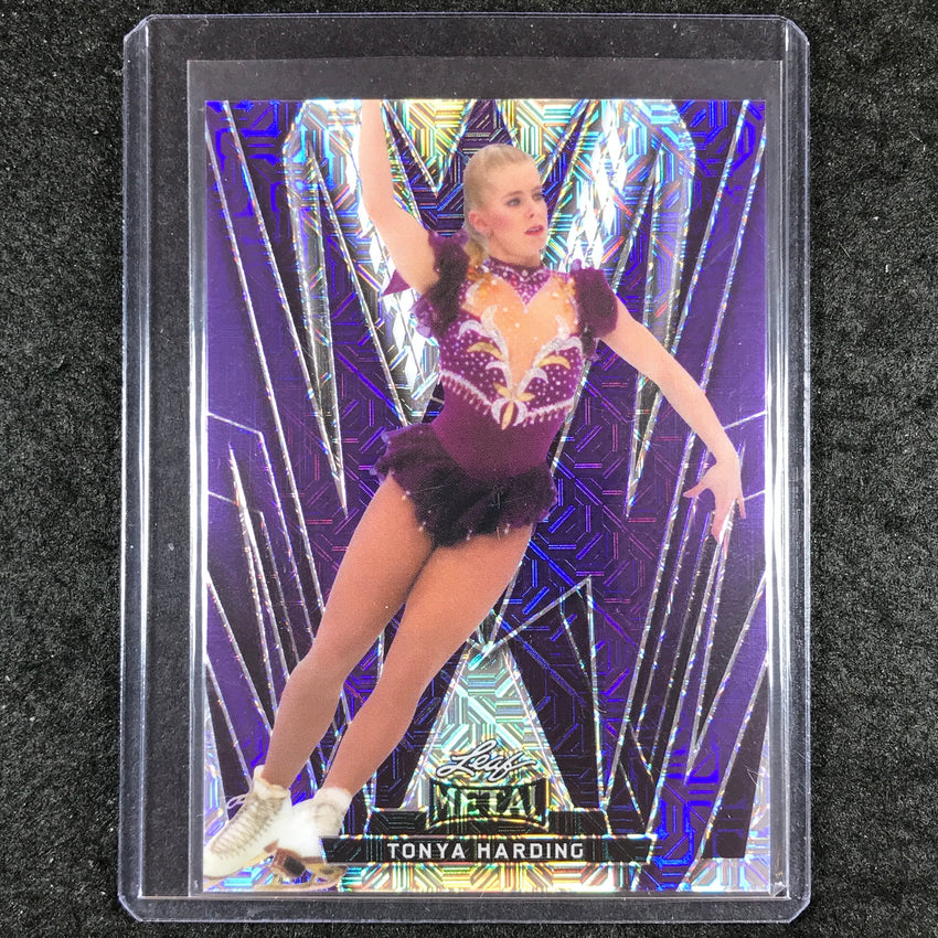 2024 Leaf Metal Women of Sport TONYA HARDING Base Mojo Purple 1/1