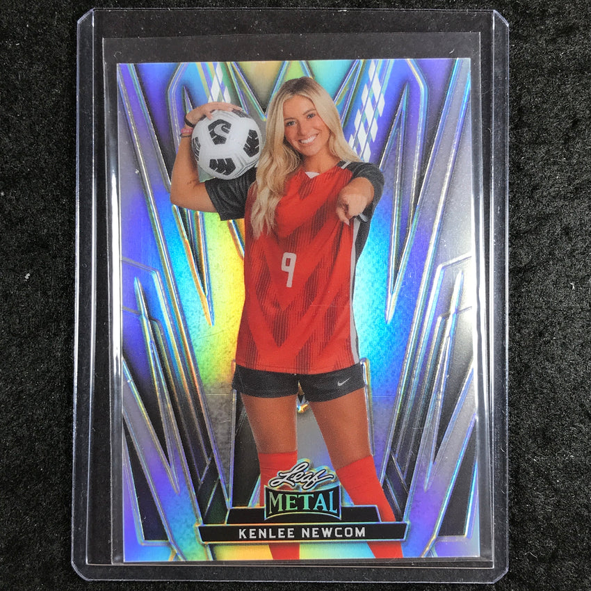 2024 Leaf Metal Women of Sport KENLEE NEWCOM Base Prismatic Silver 13/25