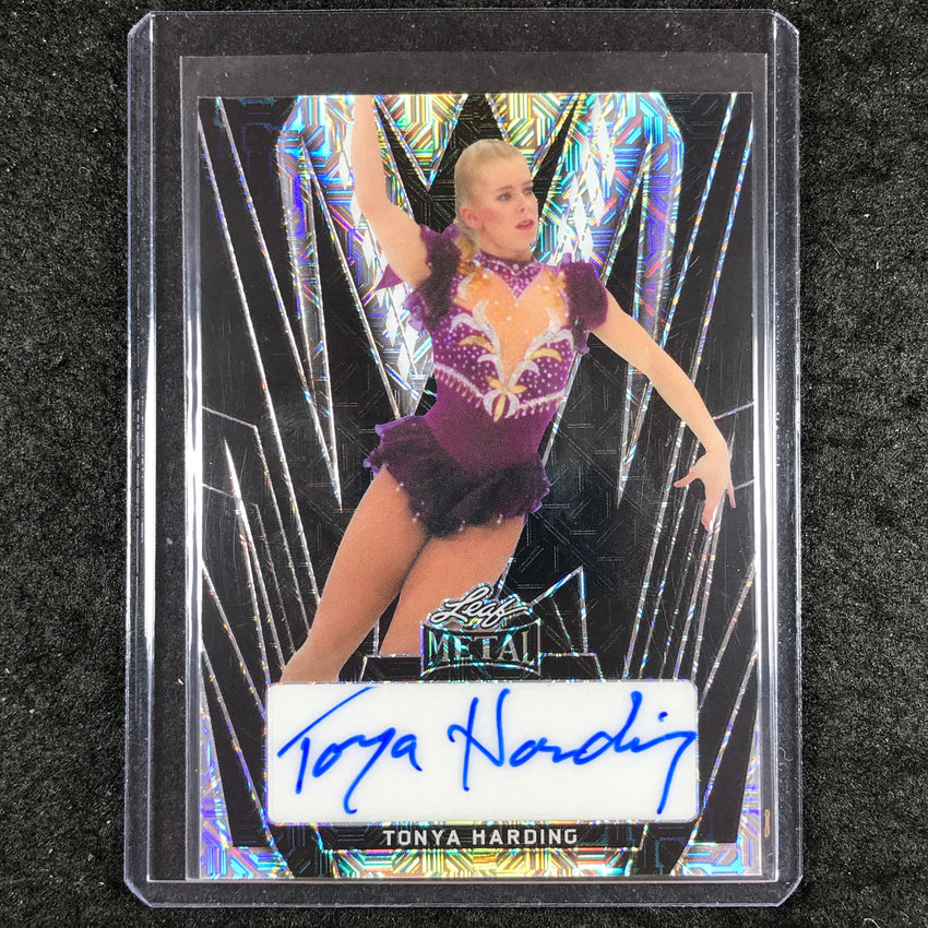 2024 Leaf Metal Women of Sport TONYA HARDING Base Auto Mojo Black 1/1