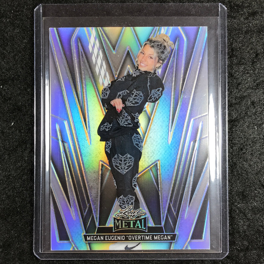 2024 Leaf Metal Women of Sport "OVERTIME" MEGAN EUGENIO Prismatic Silver 19/25