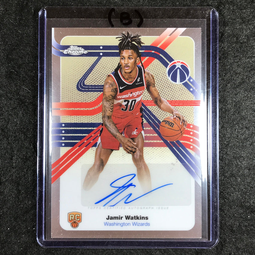 2025-26 Topps Chrome JAMIR WATKINS Next Stop Signatures Rookie Auto Base #JW (B)