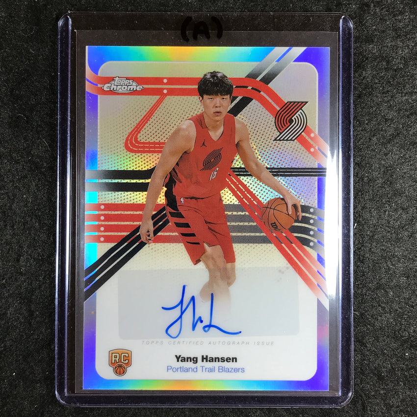 2025-26 Topps Chrome YANG HANSEN Next Stop Rookie Auto Refractor #YH (A)