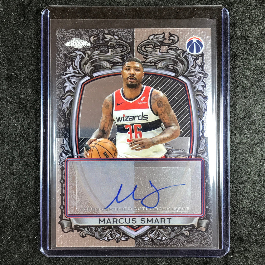 2025-26 Topps Chrome MARCUS SMART Signature Style Auto Base #MS