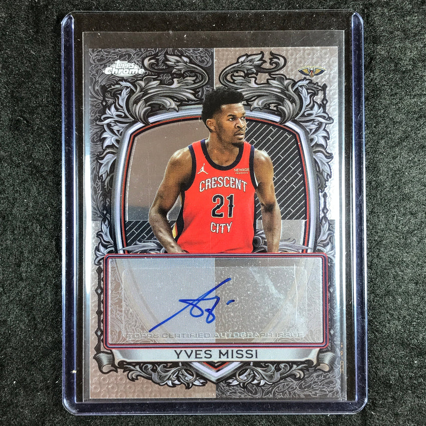 2025-26 Topps Chrome YVES MISSI Signature Style Auto Base #YM