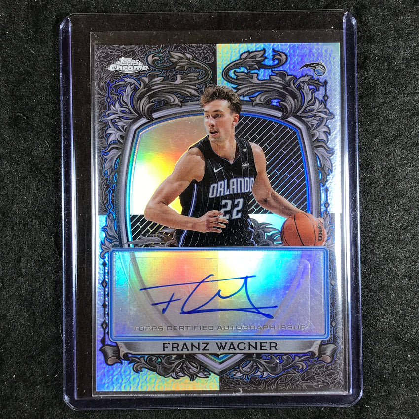 2025-26 Topps Chrome FRANZ WAGNER Signature Style Auto Refractor #FW