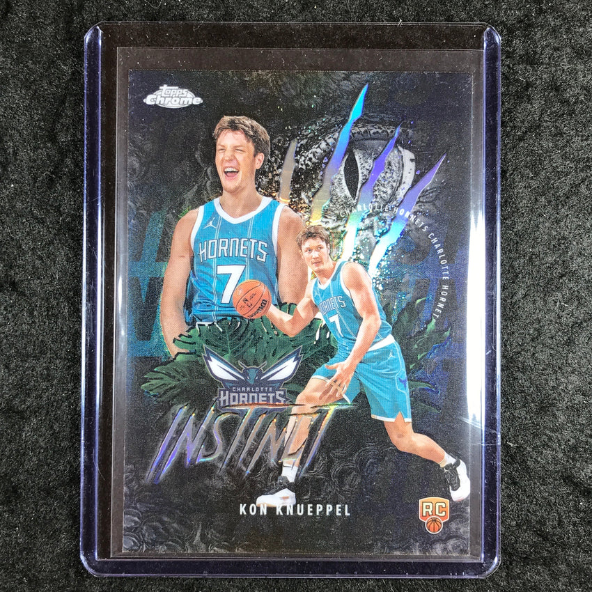2025-26 Topps Chrome KON KNUEPPEL Instinct Rookie Refractor #14