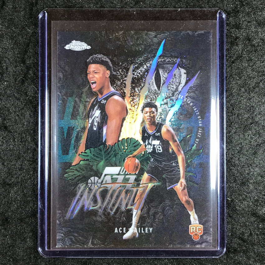 2025-26 Topps Chrome ACE BAILEY Instinct Rookie Refractor #15