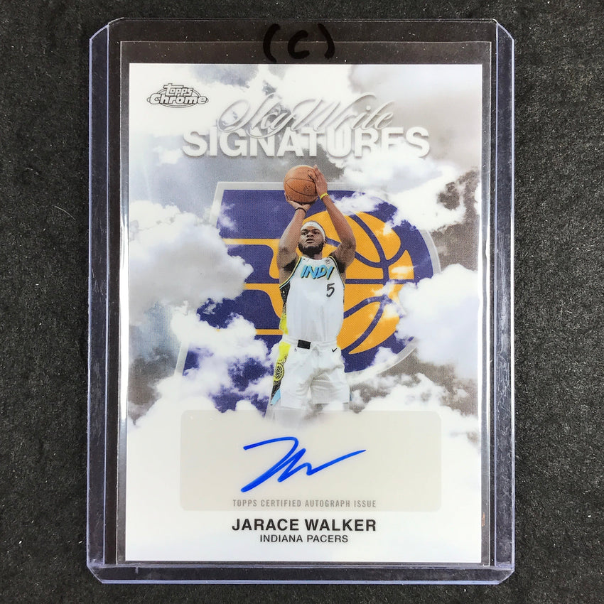 2025-26 Topps Chrome JARACE WALKER Sky Write Signatures Auto Base #JW (C)