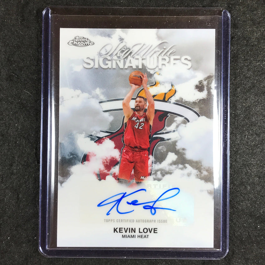 2025-26 Topps Chrome KEVIN LOVE Sky Write Signatures Auto Base #KL