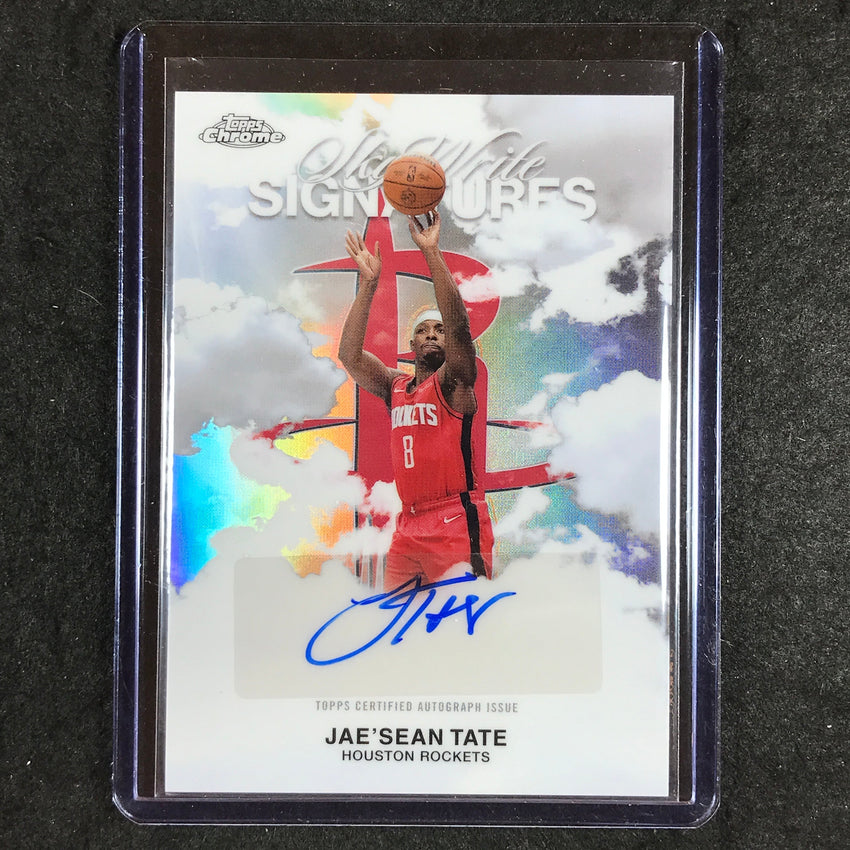2025-26 Topps Chrome JAE'SEAN TATE Sky Write Signatures Auto Refractor #JST