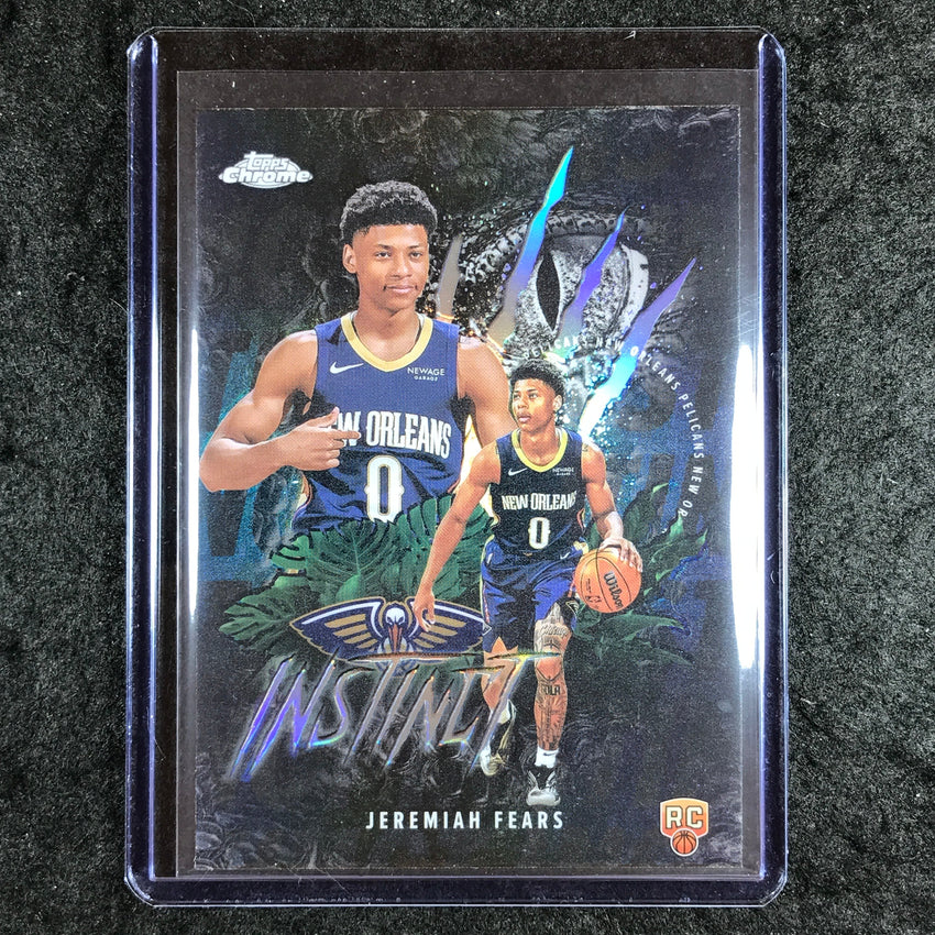 2025-26 Topps Chrome JEREMIAH FEARS Instinct Rookie Refractor #17