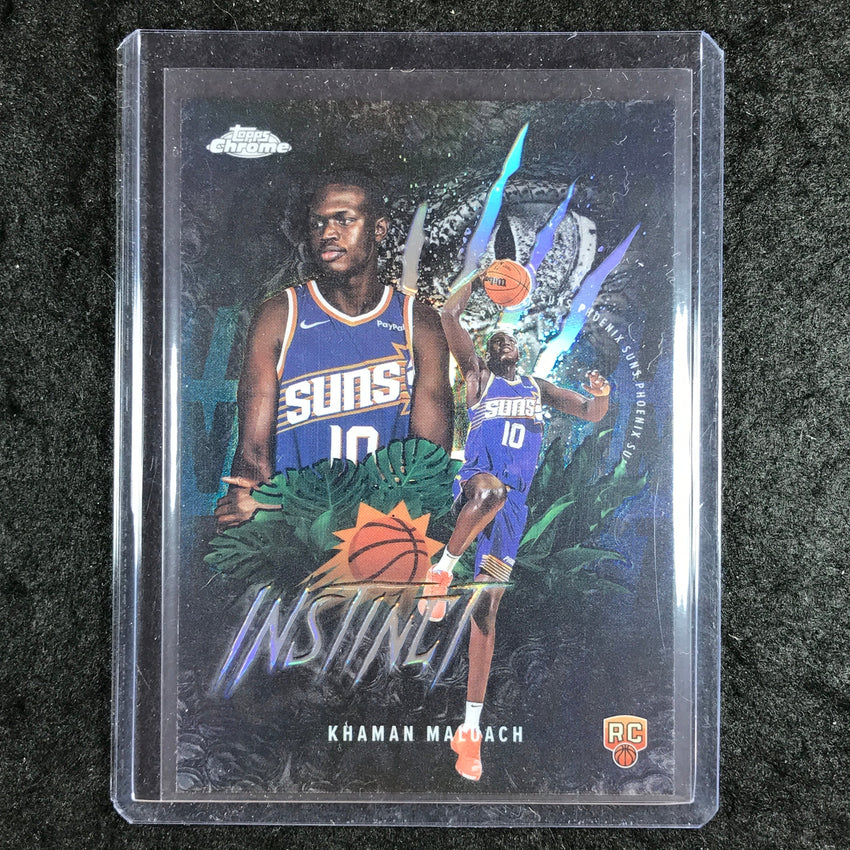 2025-26 Topps Chrome KHAMAN MALUACH Instinct Rookie Refractor #19