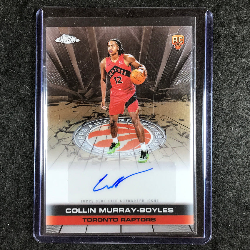 2025-26 Topps Chrome COLLIN MURRAY-BOYLES Autograph Issue Rookie Base #TAIR-CMB