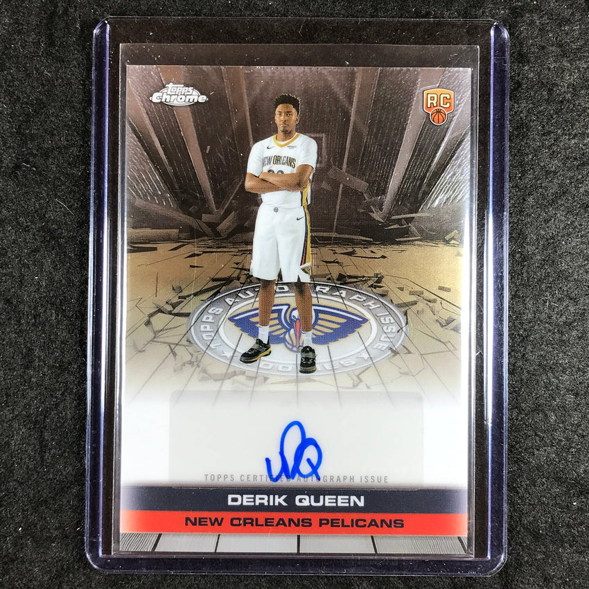 2025-26 Topps Chrome DERIK QUEEN Autograph Issue Rookie Base #TAIR-DQ