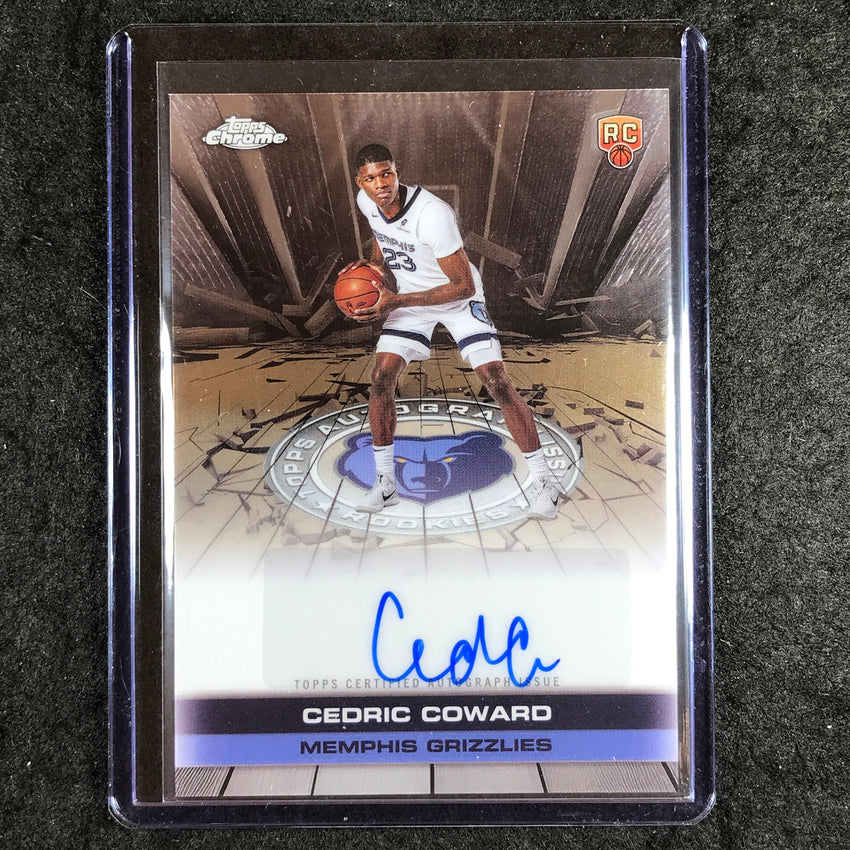 2025-26 Topps Chrome CEDRIC COWARD Autograph Issue Rookie Base #TAUR2-CC