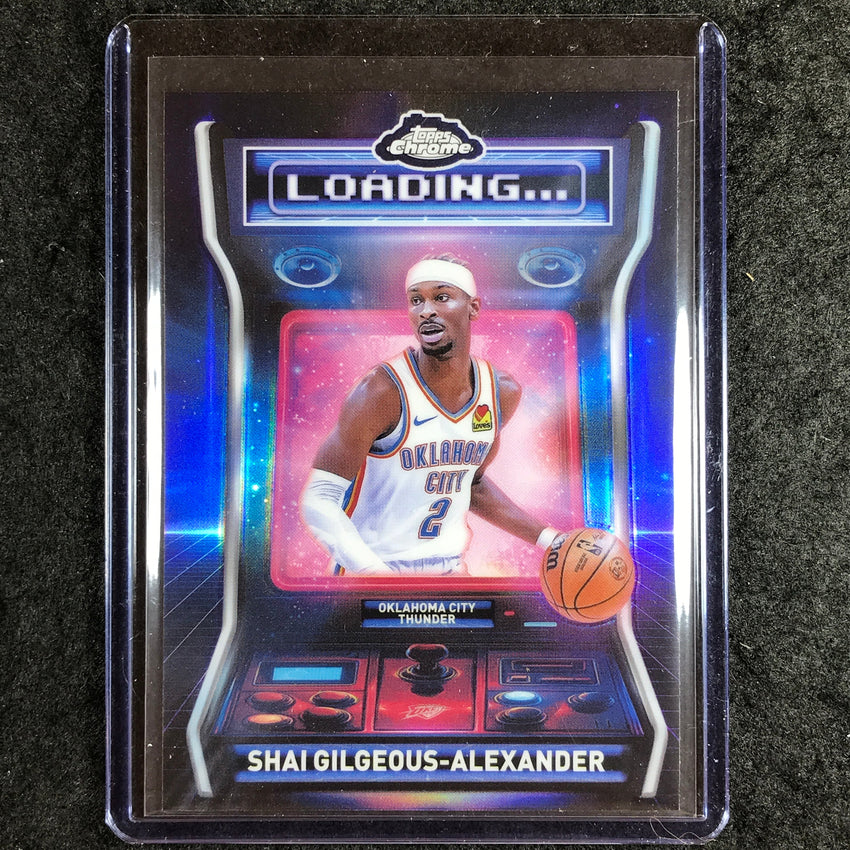 2025-26 Topps Chrome SHAI GILGEOUS-ALEXANDER Loading Refractor #1