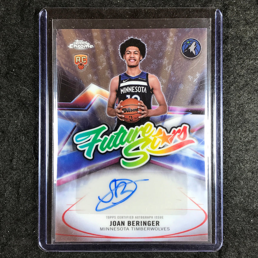 2025-26 Topps Chrome JOAN BERINGER Future Stars Rookie Auto Base #JB