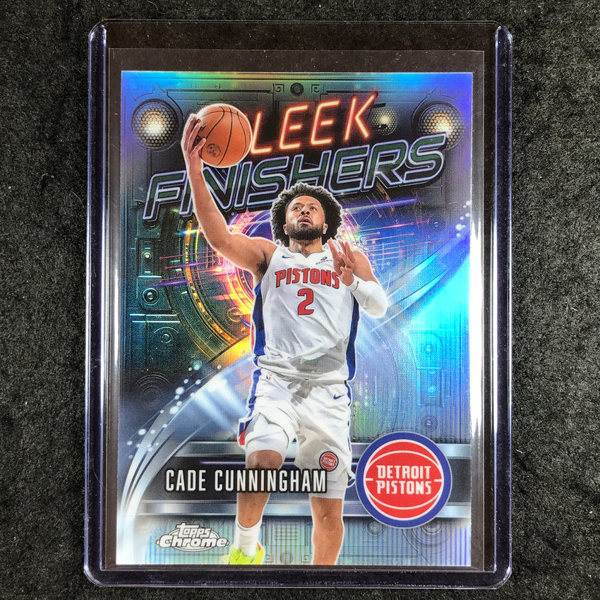 2025-26 Topps Chrome CADE CUNNINGHAM Sleek Finishers Refractor #14