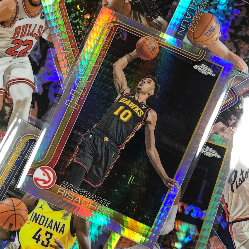 2025-26 Topps Chrome TRE JOHNSON III Rookie Base Prism #256