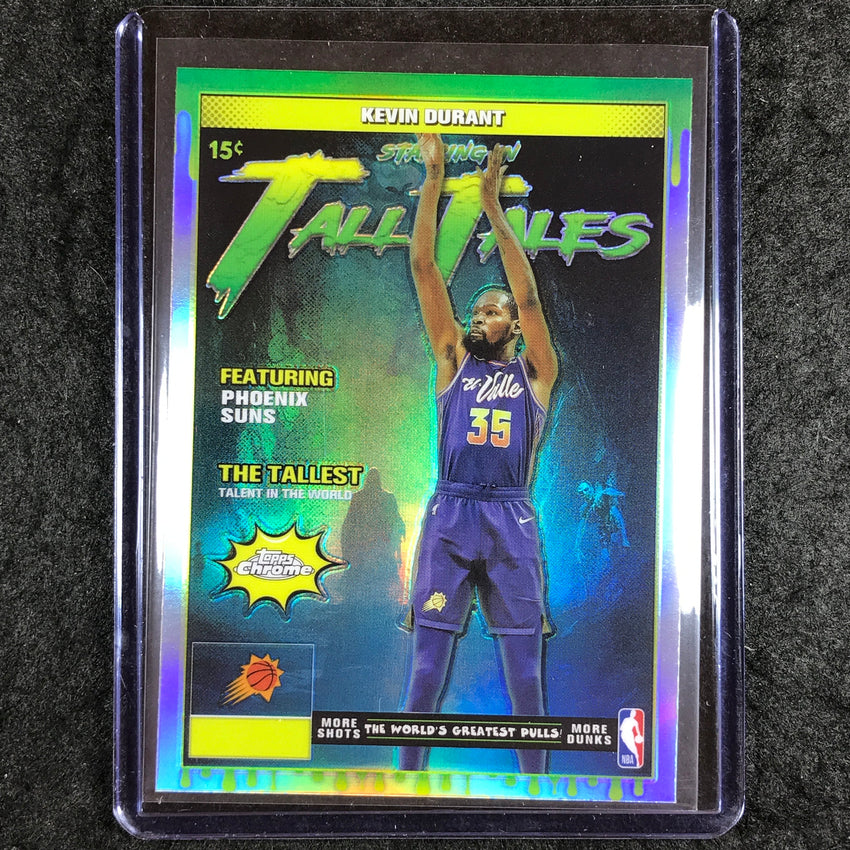 2025-26 Topps Chrome KEVIN DURANT Tall Tales Refractor #6