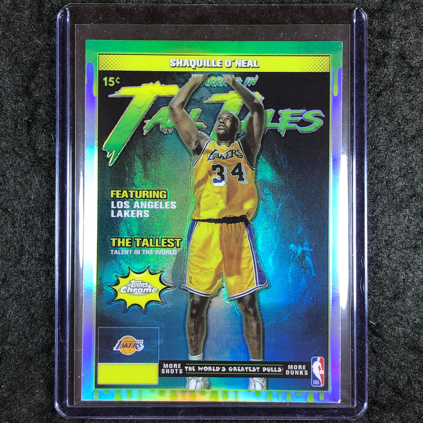 2025-26 Topps Chrome SHAQUILLE O'NEAL Tall Tales Refractor #11