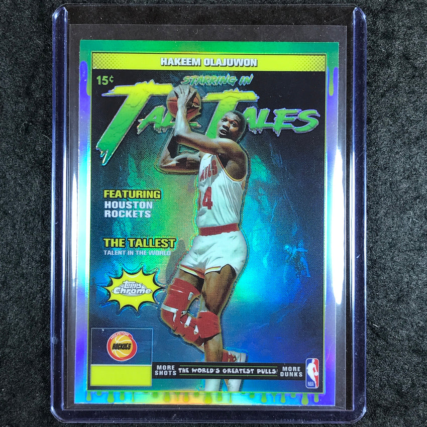 2025-26 Topps Chrome HAKEEM OLAJUWON Tall Tales Refractor #12