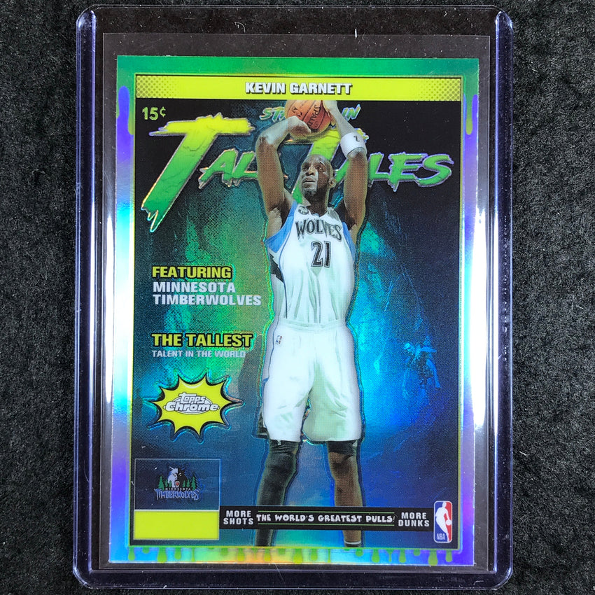 2025-26 Topps Chrome KEVIN GARNETT Tall Tales Refractor #14