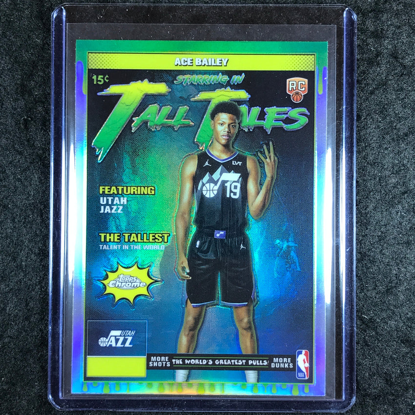2025-26 Topps Chrome ACE BAILEY Tall Tales Rookie Refractor #23