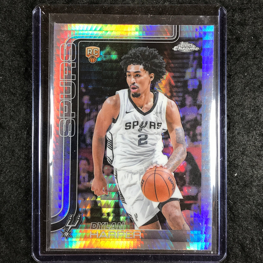 2025-26 Topps Chrome DYLAN HARPER Rookie Base Prism #252