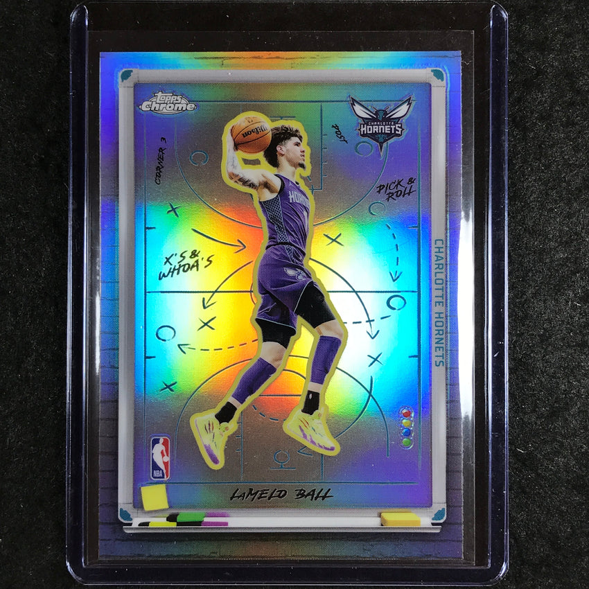 2025-26 Topps Chrome LAMELO BALL X's and Whoa's Refractor #7