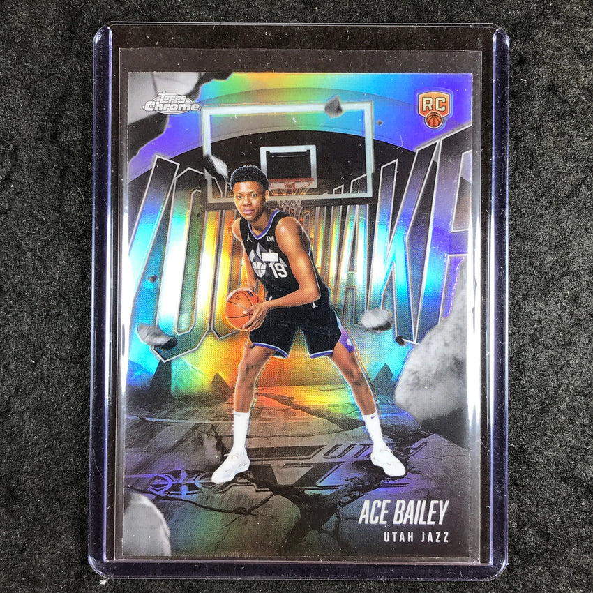 2025-26 Topps Chrome ACE BAILEY Youthquake Rookie Refractor #5