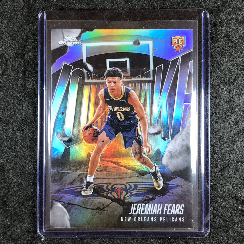 2025-26 Topps Chrome JEREMIAH FEARS Youthquake Rookie Refractor #7