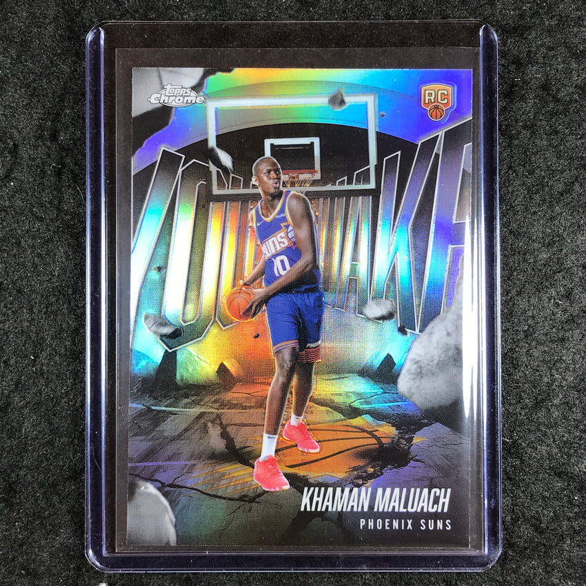 2025-26 Topps Chrome KHAMAN MALUACH Youthquake Rookie Refractor #10