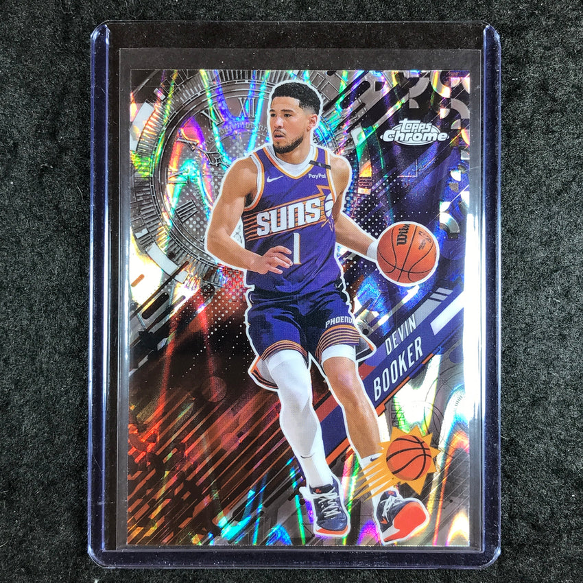 2025-26 Topps Chrome DEVIN BOOKER Go Time RayWave #4