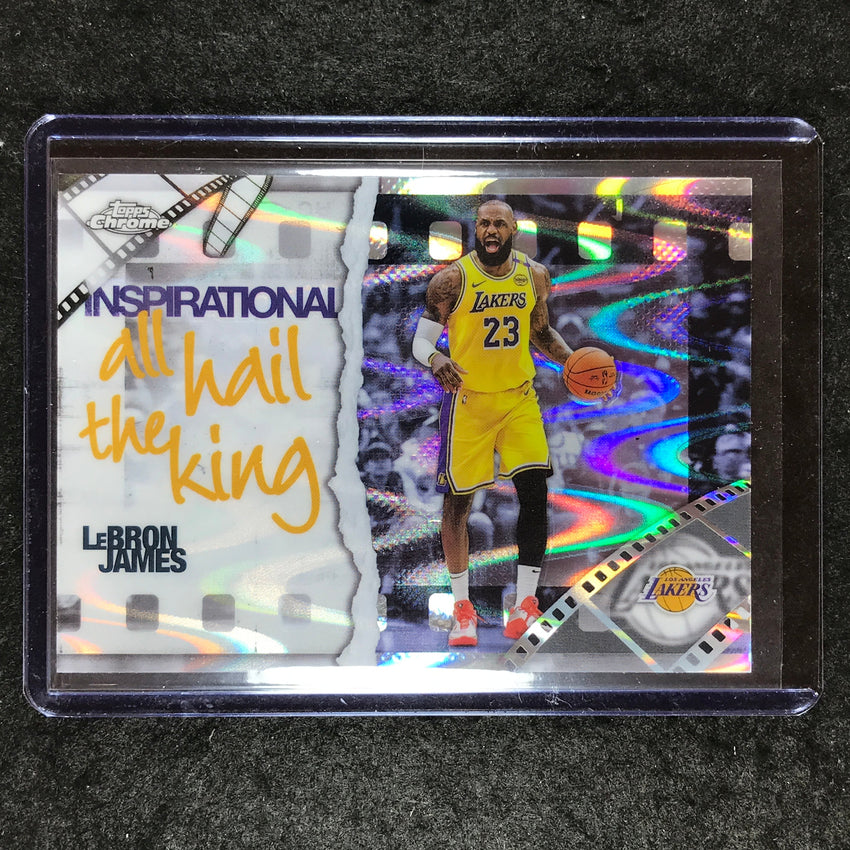 2025-26 Topps Chrome LEBRON JAMES Inspiration RayWave #1