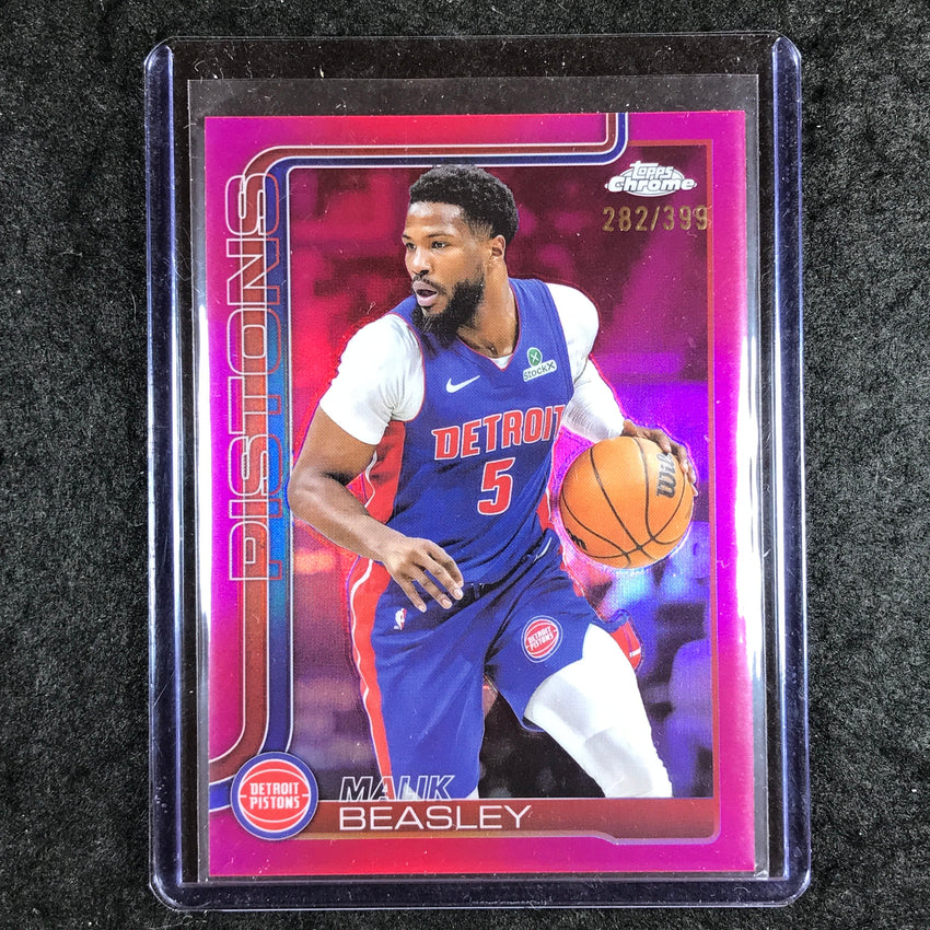 2025-26 Topps Chrome MALIK BEASLEY Base Magenta 282/399 #36