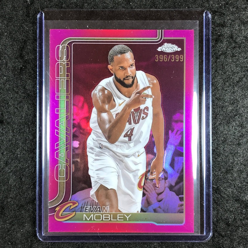 2025-26 Topps Chrome EVAN MOBLEY Base Magenta 396/399 #67