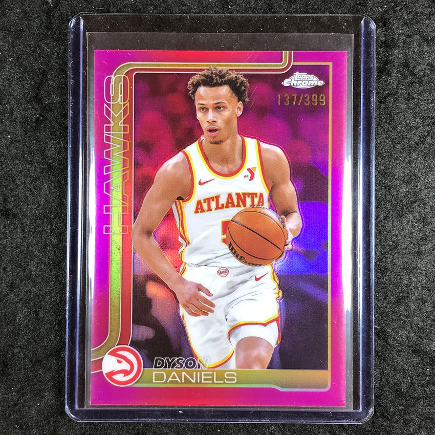 2025-26 Topps Chrome DYSON DANIELS Base Magenta 137/399 #68